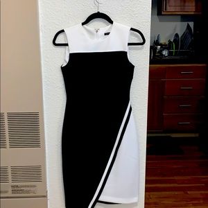 Tommy Hilfiger Black and white work dress